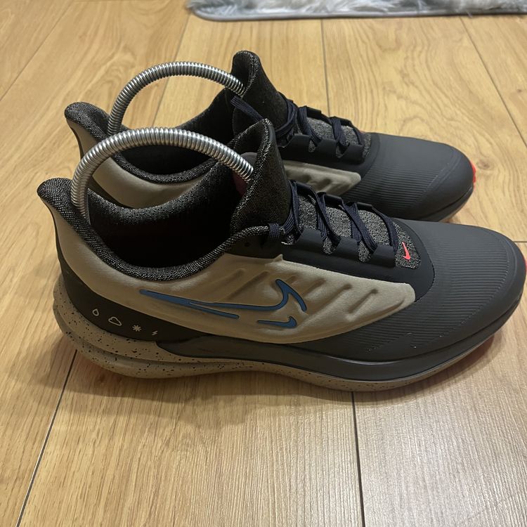 BNWB Nike Winflo 9 Shield Weatherised Road Runner Trainers, Medium Ash image 5